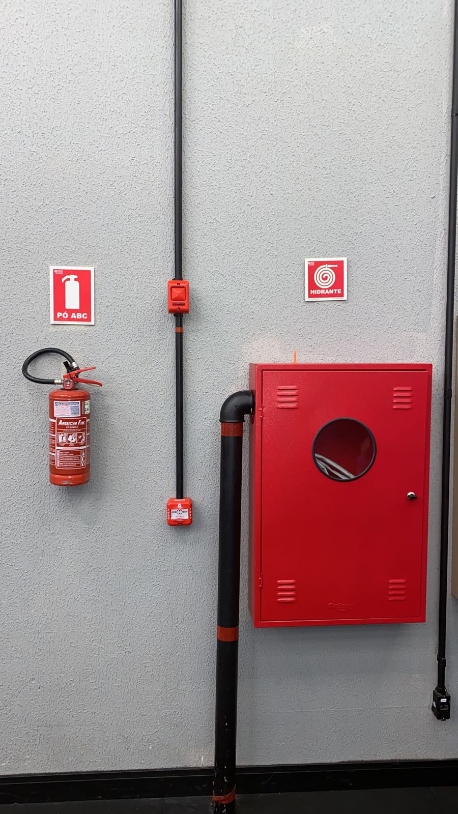 Sistema de combate a incêndio